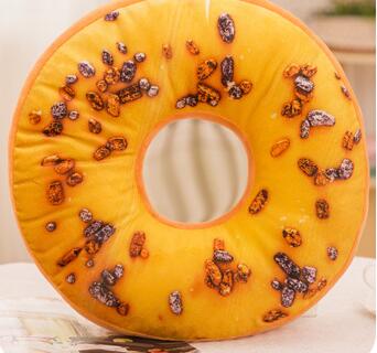 3D Donut Plush Cushion