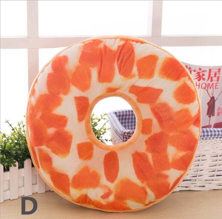 3D Donut Plush Cushion