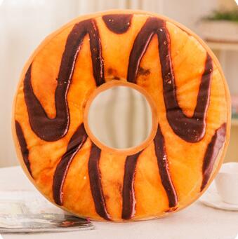 3D Donut Plush Cushion