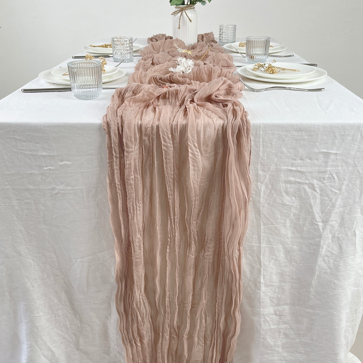 Semi-Sheer Table Runner