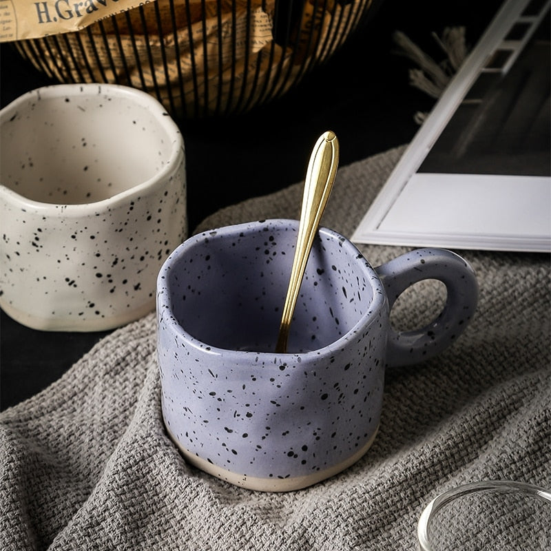 Nordic Ceramic Ring Mugs