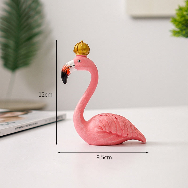 Pink Flamingo Statue