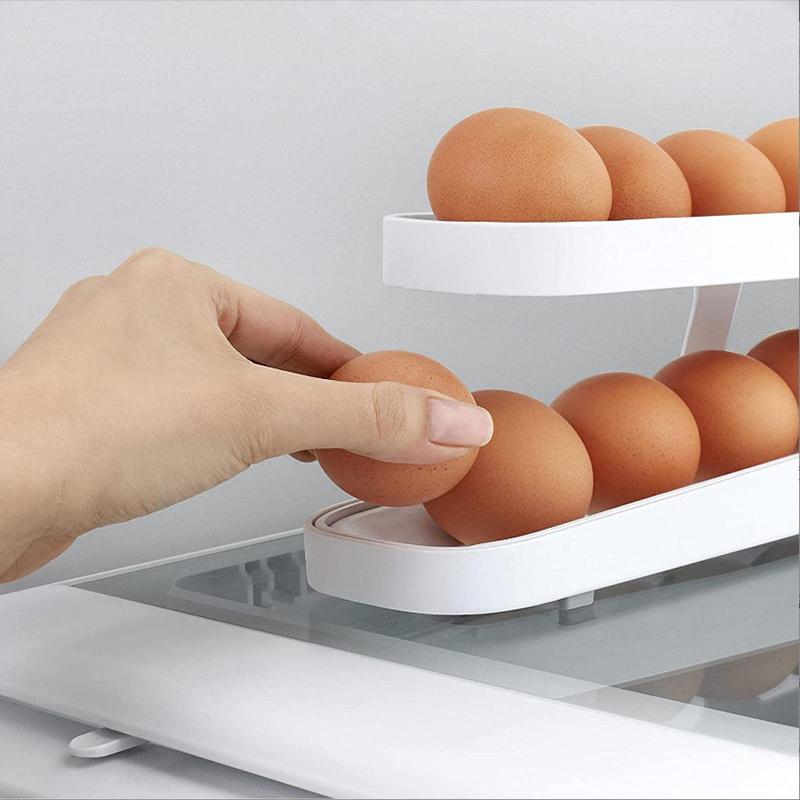 Scrolling Egg Rack Holder