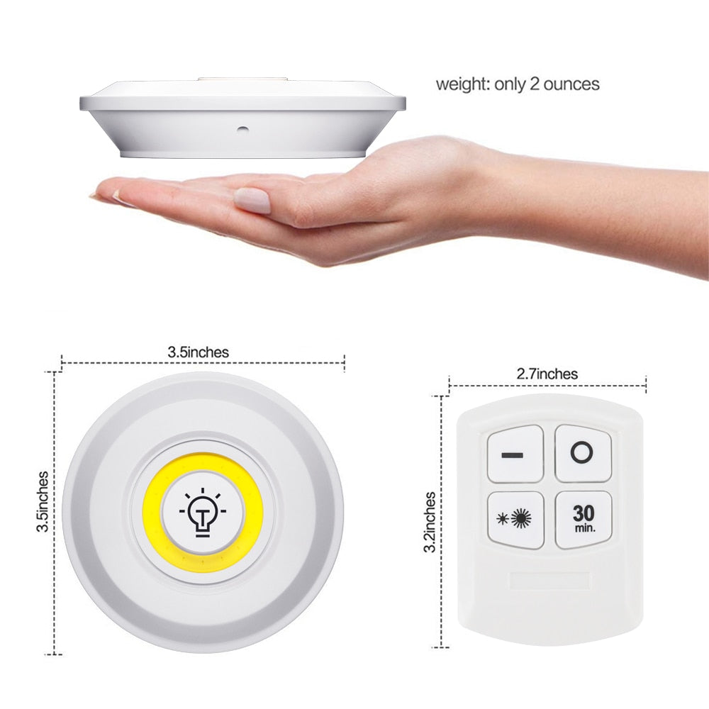 Wireless Remote Control LED Light