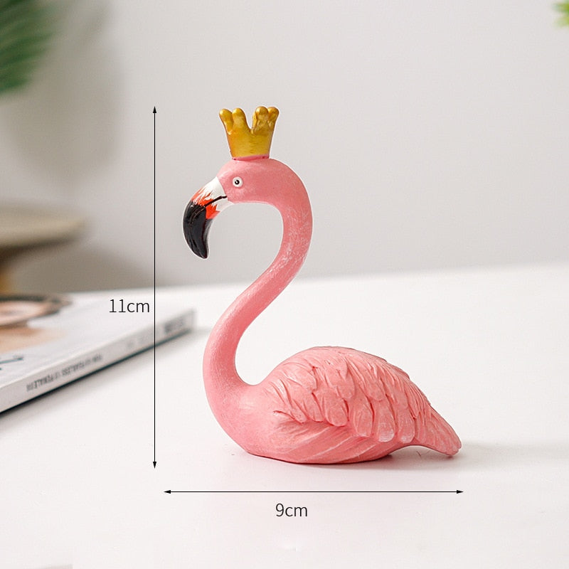 Pink Flamingo Statue