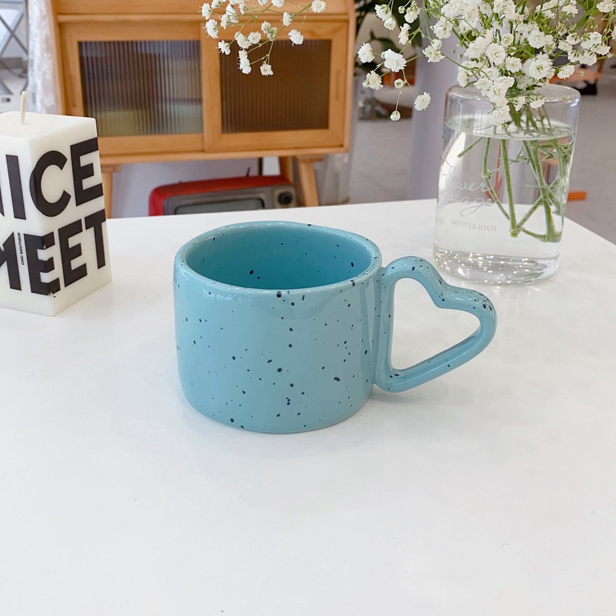 Nordic Ceramic Ring Mugs