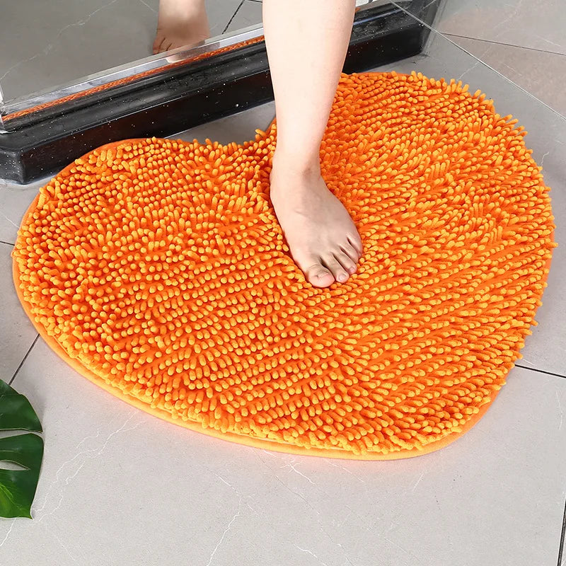 Heart Bath Mat