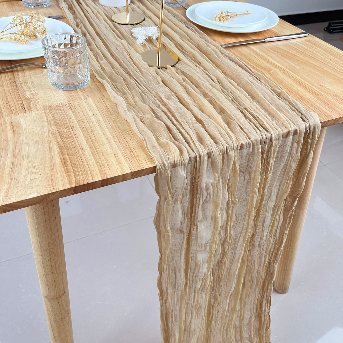 Semi-Sheer Table Runner