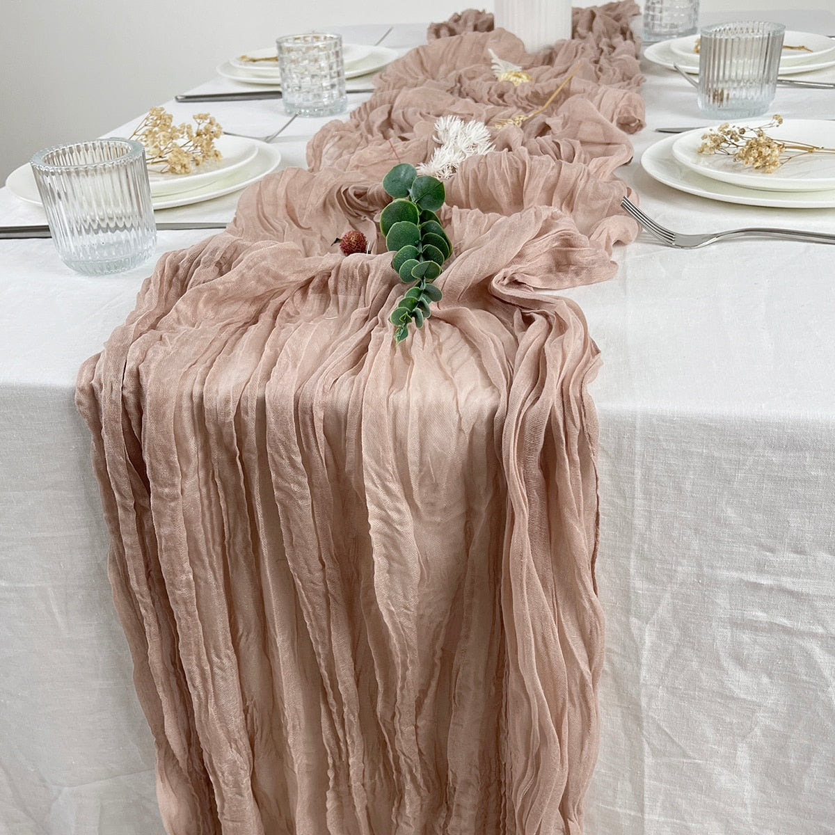 Semi-Sheer Table Runner