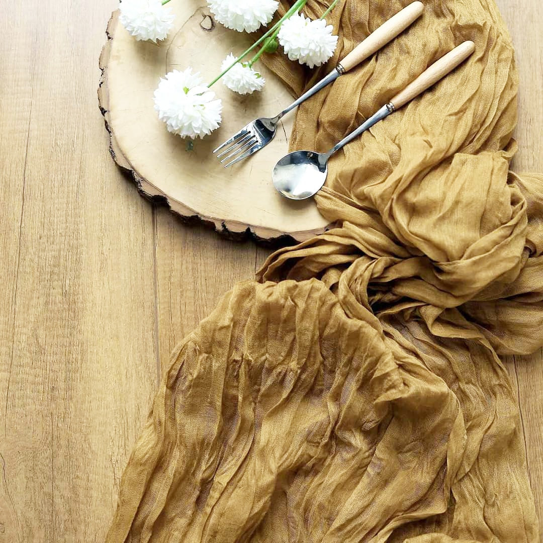 Semi-Sheer Table Runner