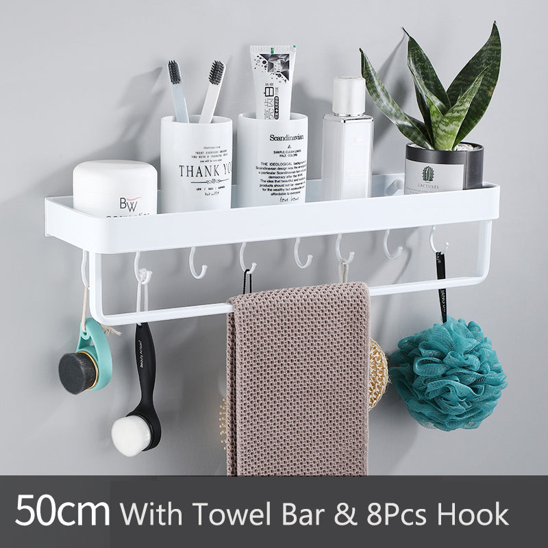 White Wall Mount Shelf