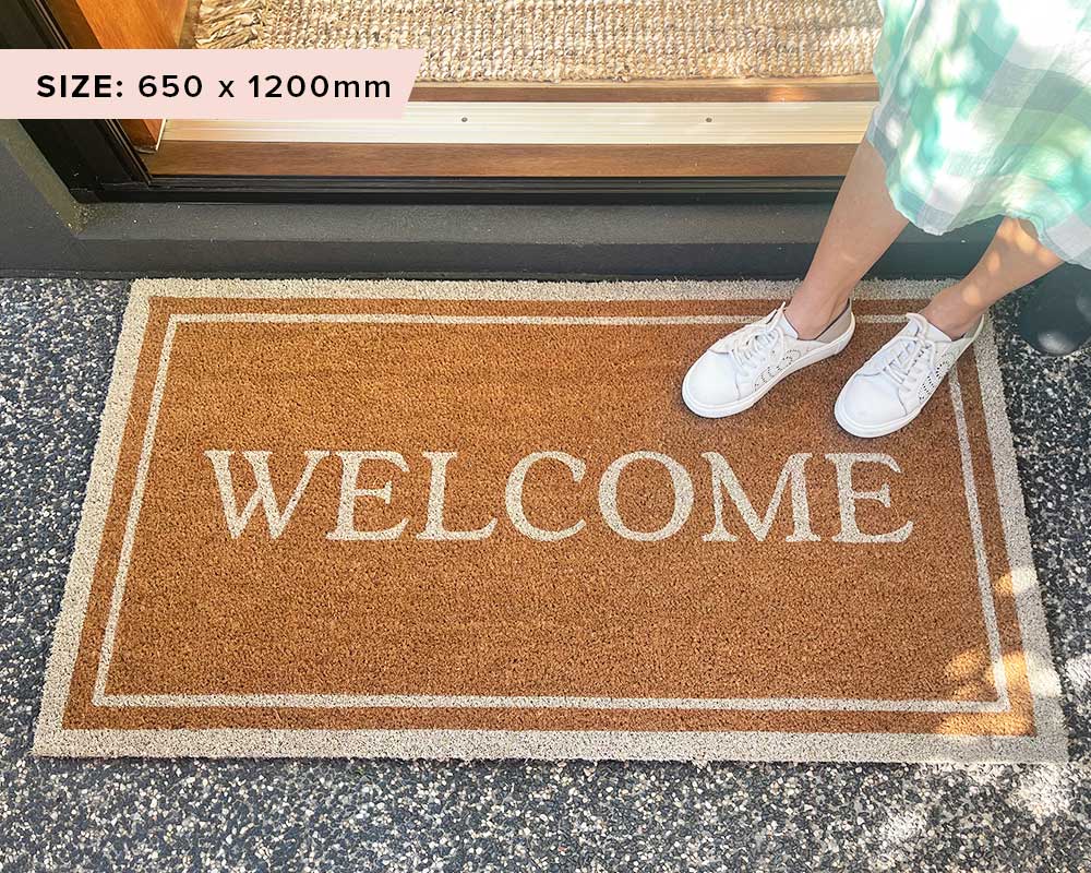 Welcome Sand Doormat