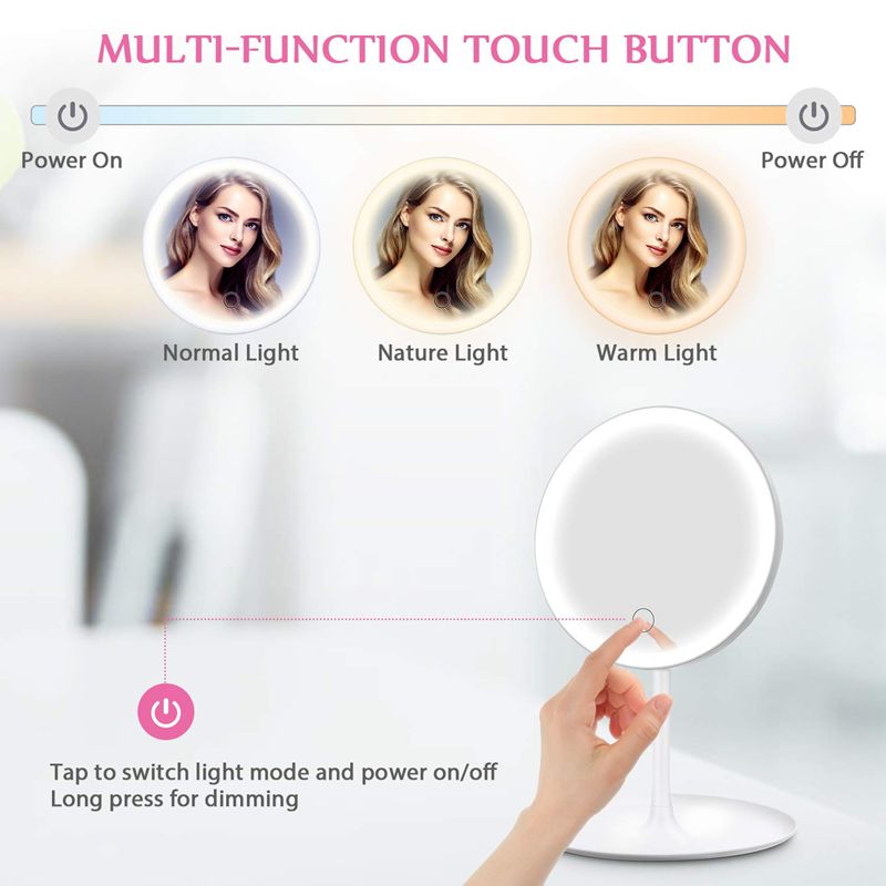 Rechargeable LED Makeup Vanity Mirror