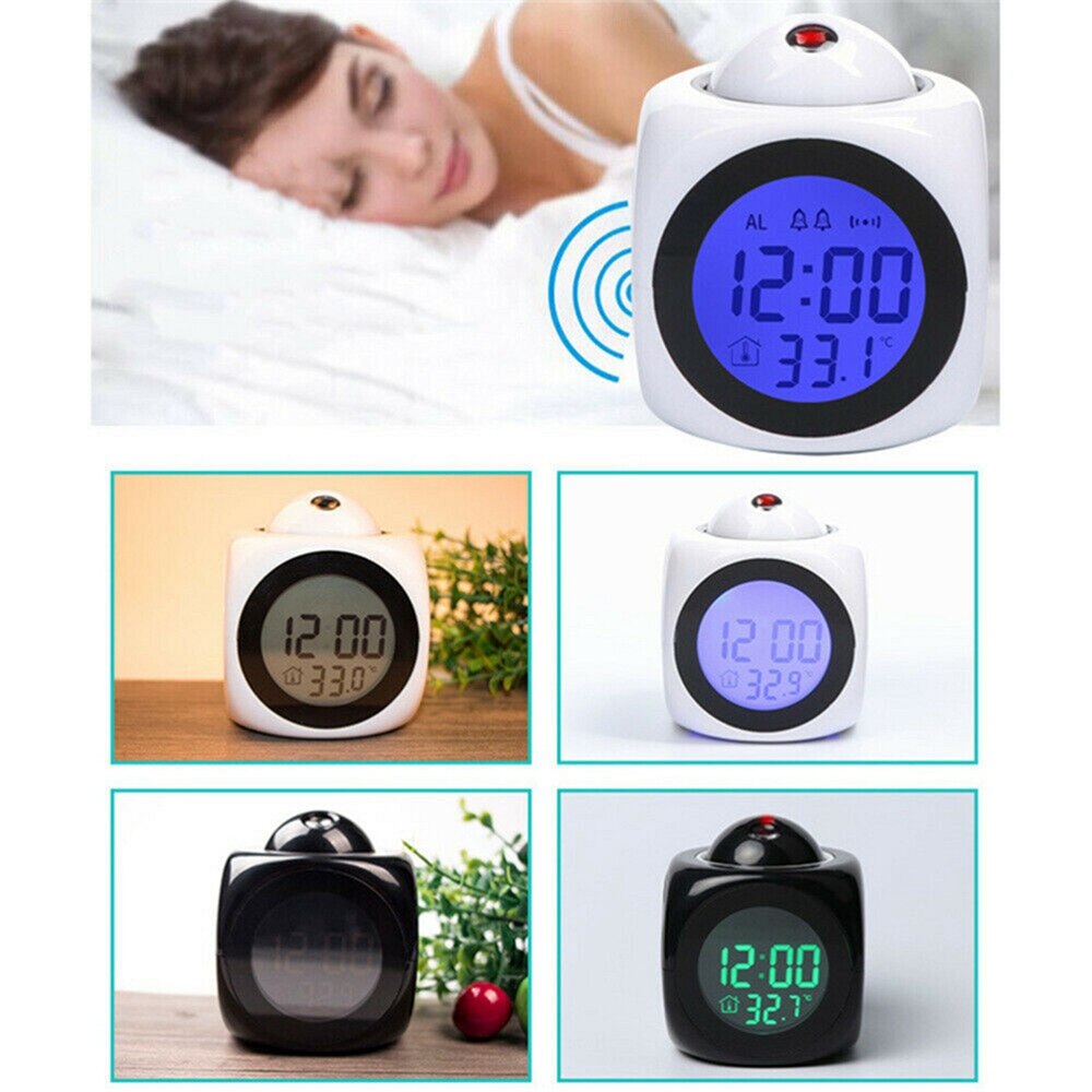 Digital Projection Alarm Clock