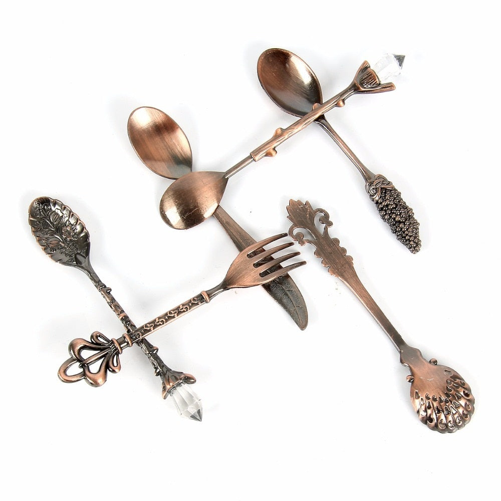 Vintage Royal Style Teaspoon Set