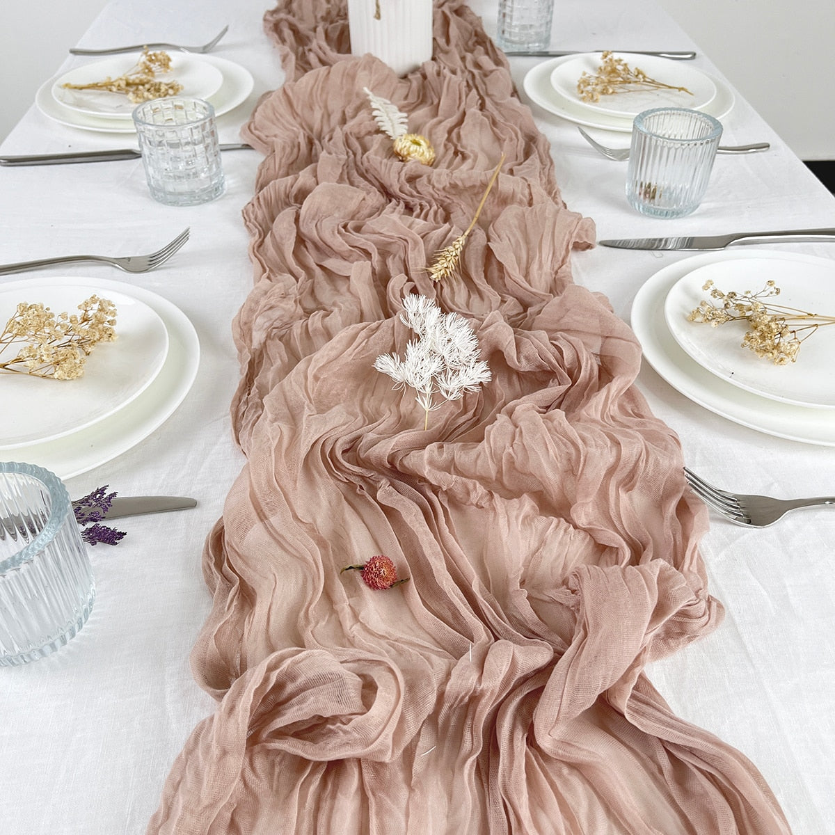 Semi-Sheer Table Runner