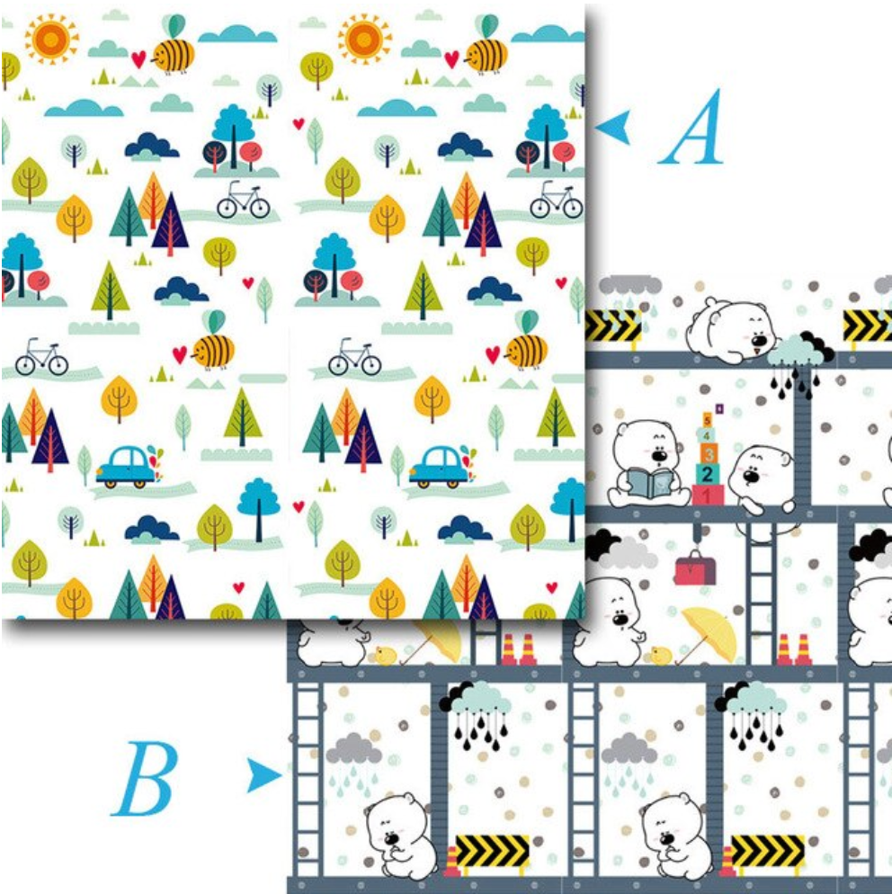 Double-sided Children&#39;s Foam Mat