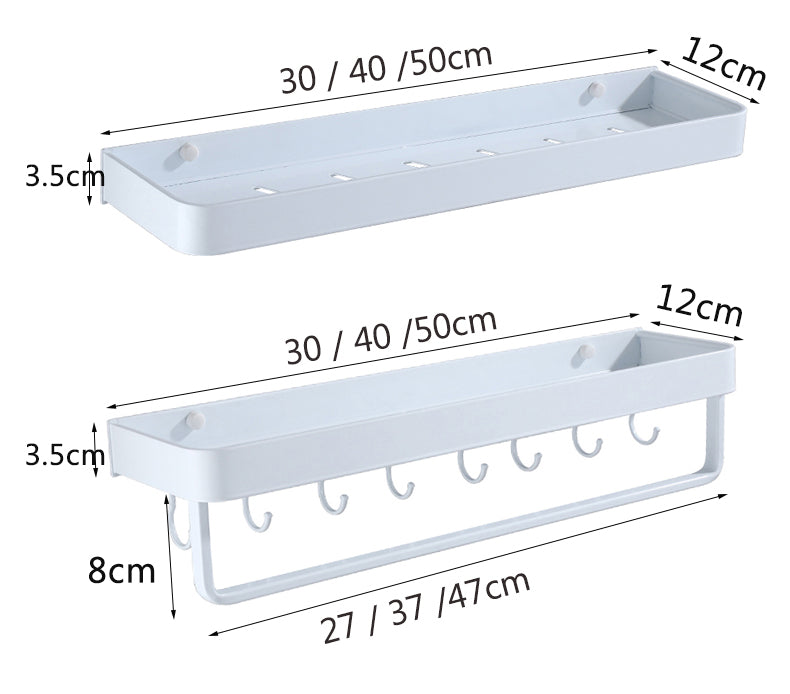 White Wall Mount Shelf