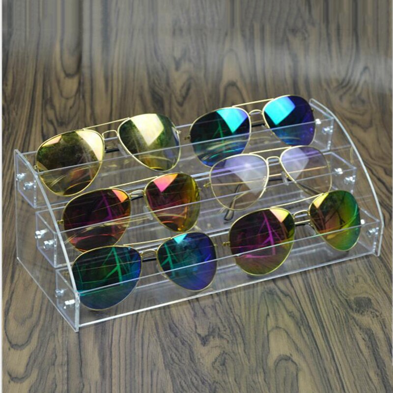 Clear Sunglasses Display Stand