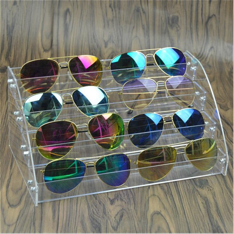 Clear Sunglasses Display Stand