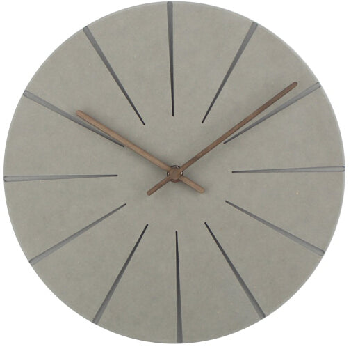 Concrete Style Wall Clocks