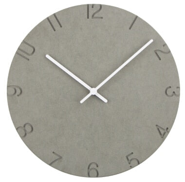 Concrete Style Wall Clocks