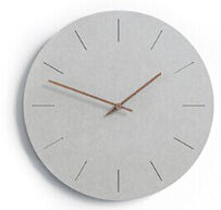 Concrete Style Wall Clocks