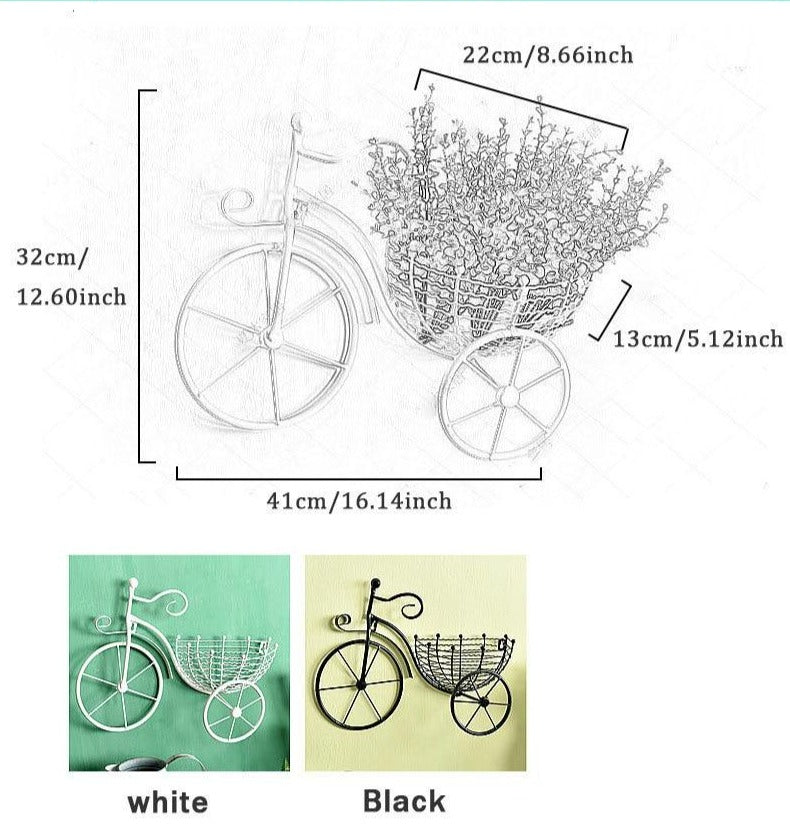 Bicycle Wall Planter