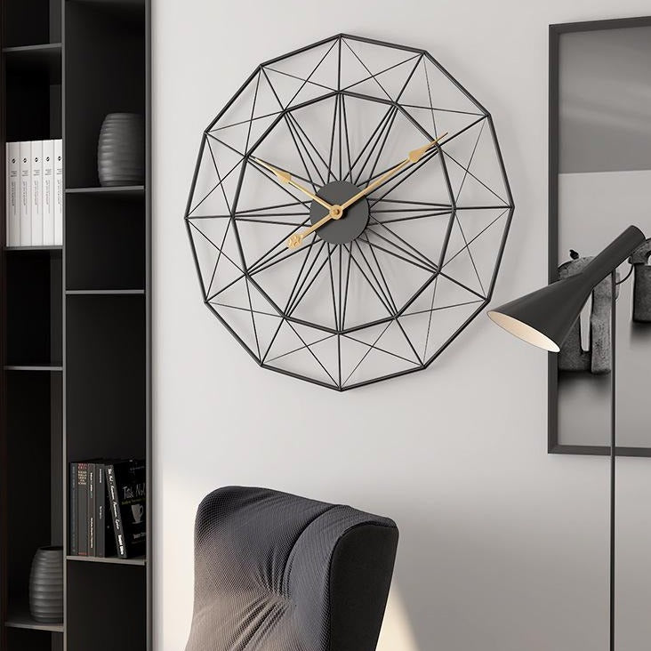 Vitruvian Wall Clock