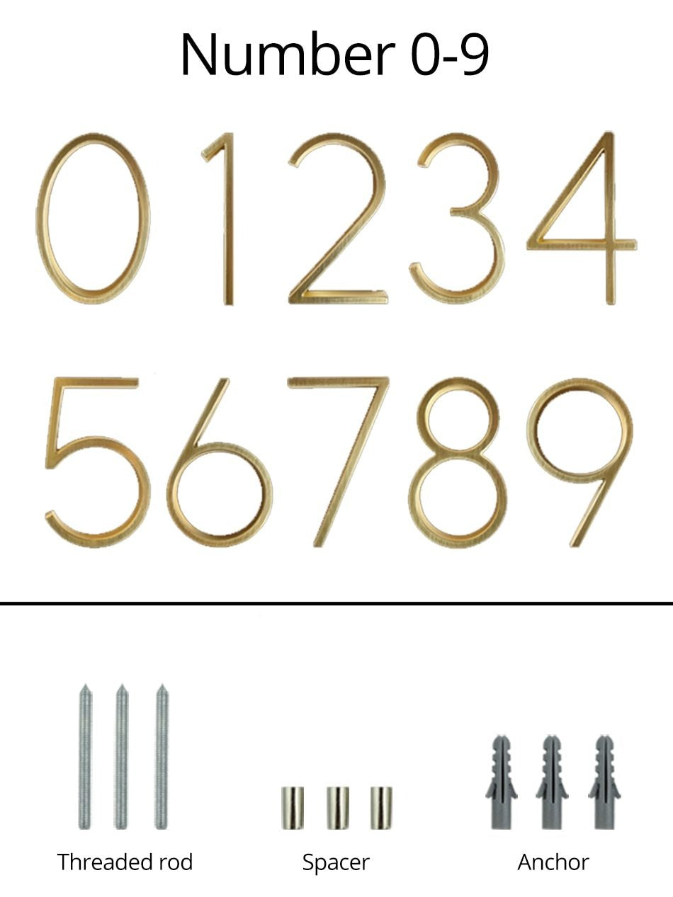 Floating Numbers (Gold)