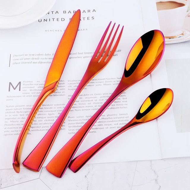 The Smooth Cutlery Set Collection (4 Piece)