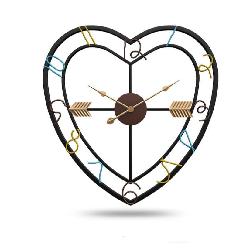 Wired Heart Wall Clock