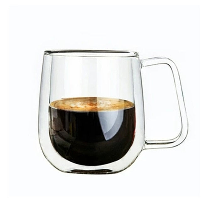 Double Glass Mugs