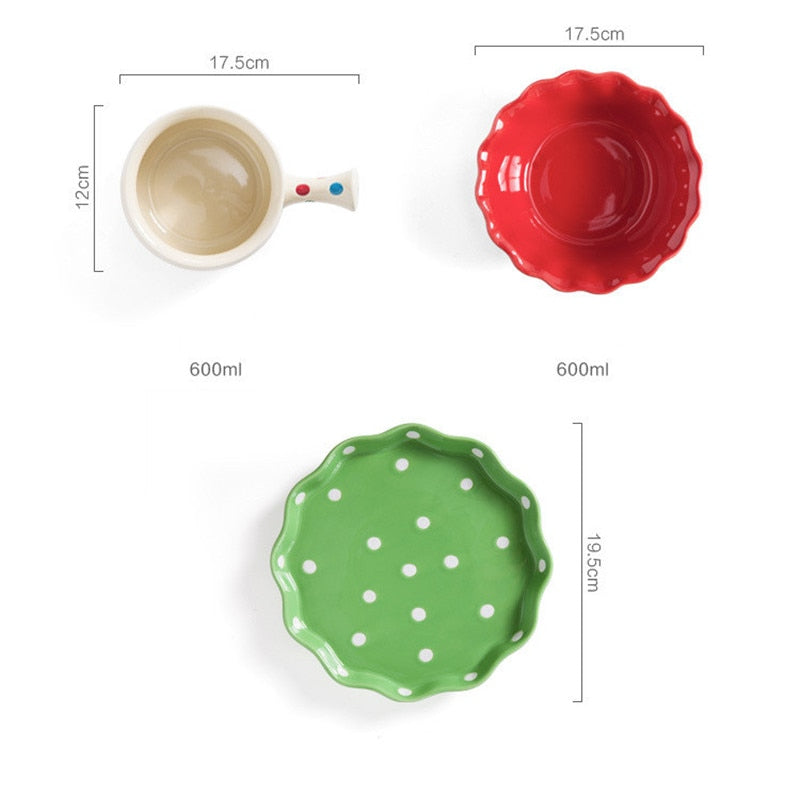 Polka Dot Servingware