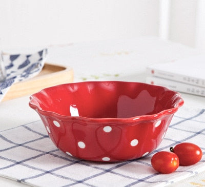 Polka Dot Servingware