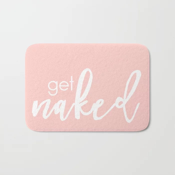 Get Naked Floor Mat