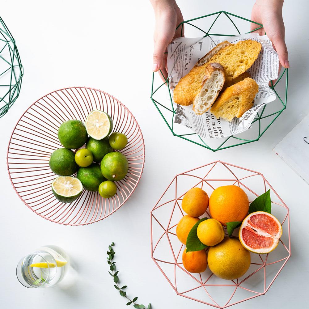 Geometric Serving Basket