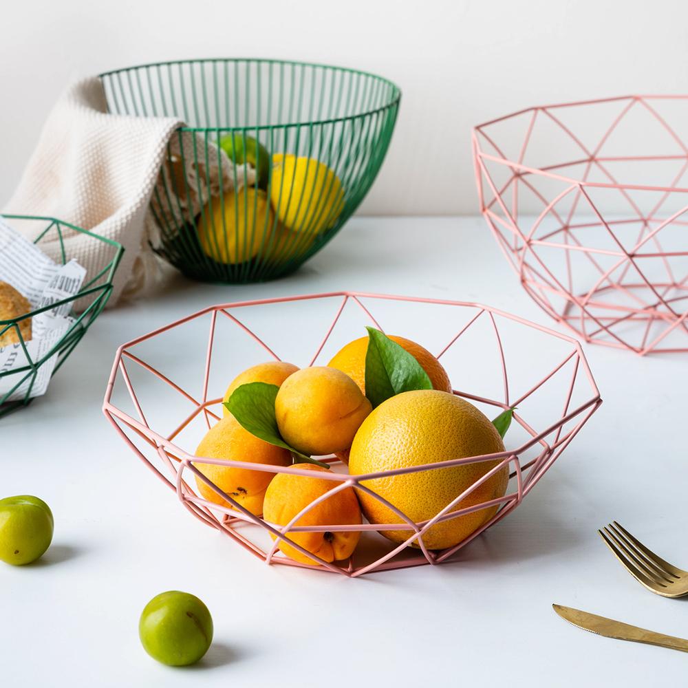 Geometric Serving Basket