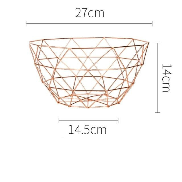 Geometric Serving Basket