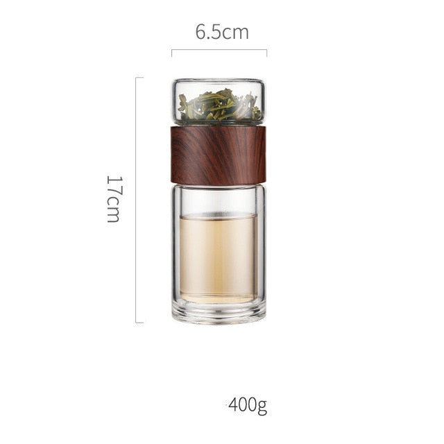 Tea Infuser Portable Flask