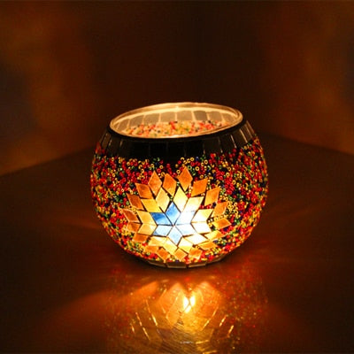 Mosaic Tea Light Holder