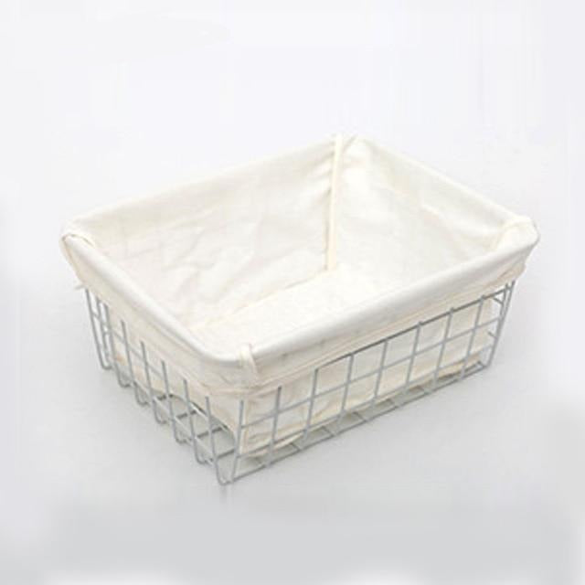 Iron Grid Basket