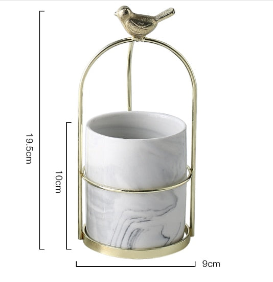 Bird Cage Vase