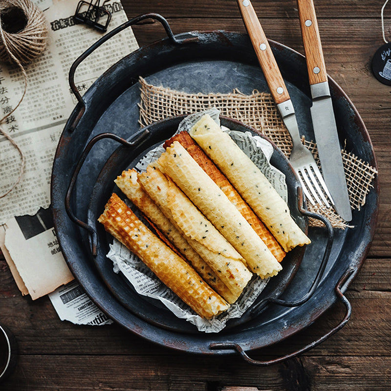 Rustic Iron Tray