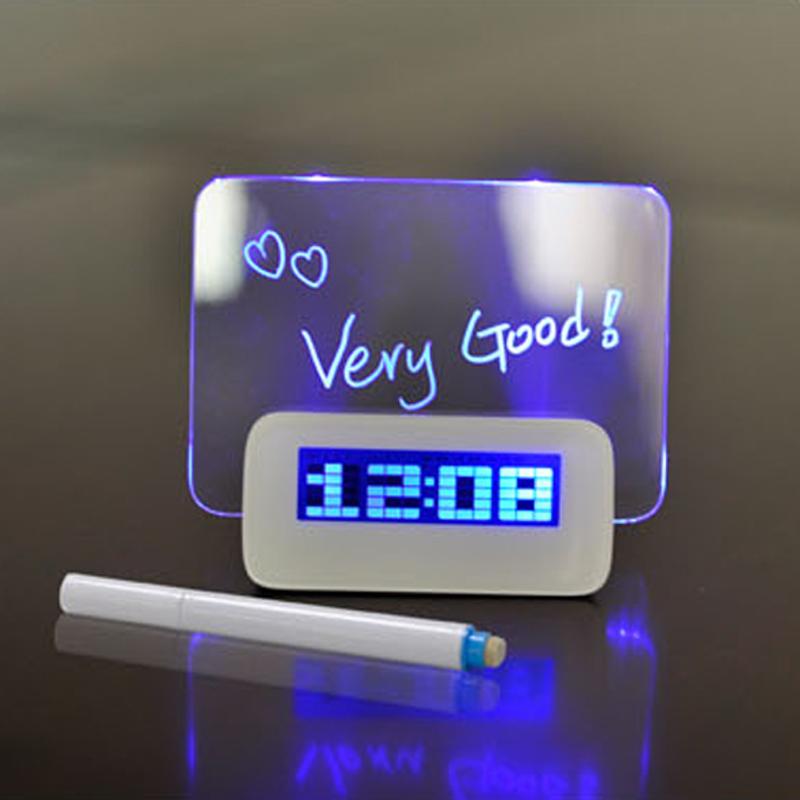 Message Board Alarm Clock