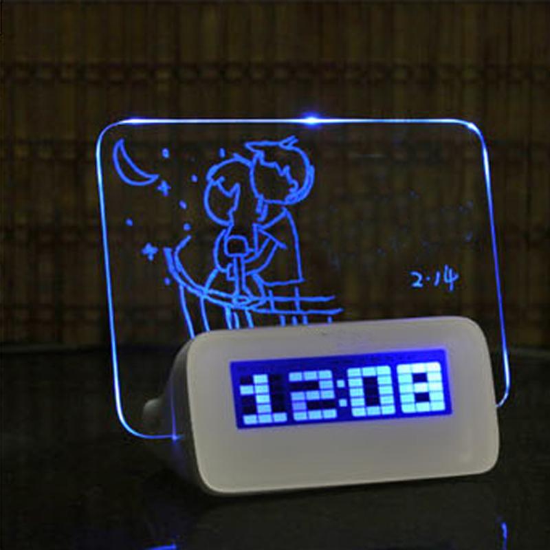 Message Board Alarm Clock