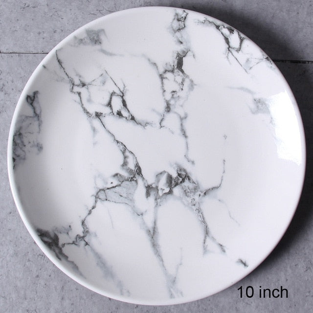 Marbled Servingware