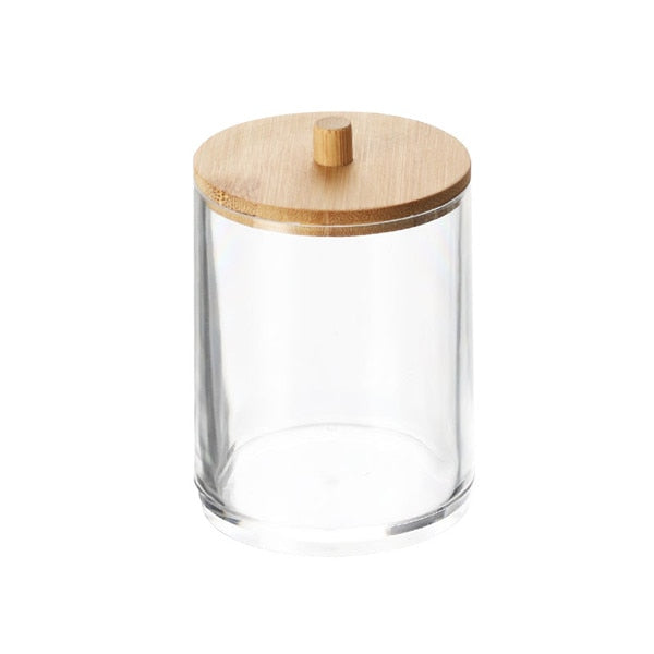 Wooden Lid Vanity Containers