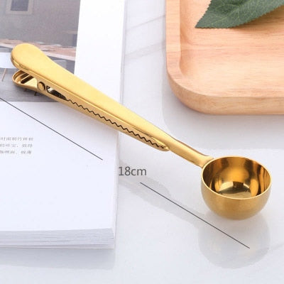 2 in 1 Coffee Spoon/Clip