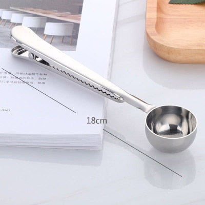 2 in 1 Coffee Spoon/Clip